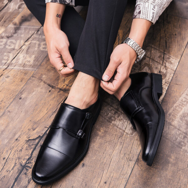 British Slip On Leather Shoes - Image 3