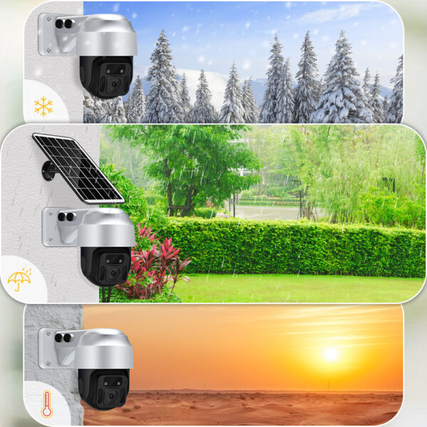 Solar Powered Wireless WiFi Surveillance Camera - Image 5