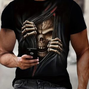 3D Skull T-shirt
