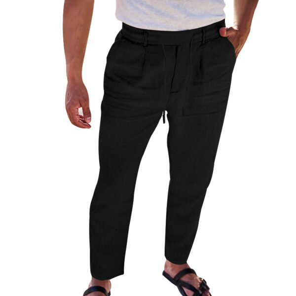 Cotton And Linen Trousers - Image 6