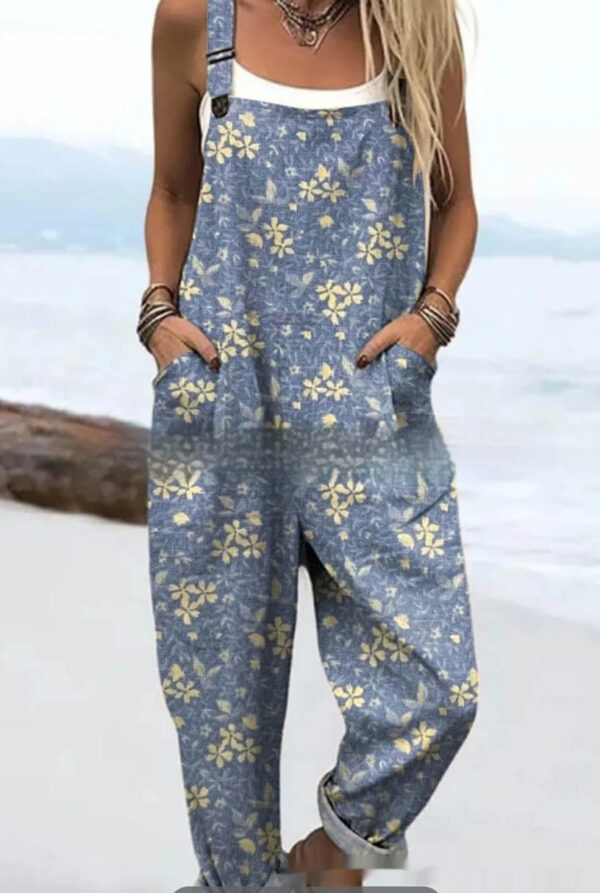 Women's Summer Digital 3D Printing Casual Suspenders - Image 7