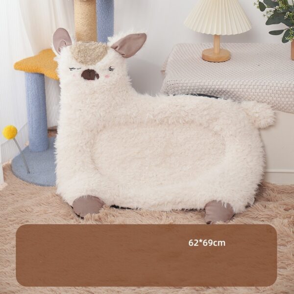 Cat Kennel Dog Kennel Pet Cushion Bed Cat Winter Warm Supplies - Image 3
