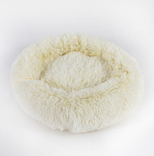 Dog Beds For Small Dogs Round Plush Cat Litter Kennel Pet Nest Mat Puppy Beds - Image 4