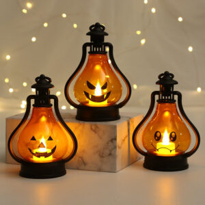 Candle Pumpkin Shaped
