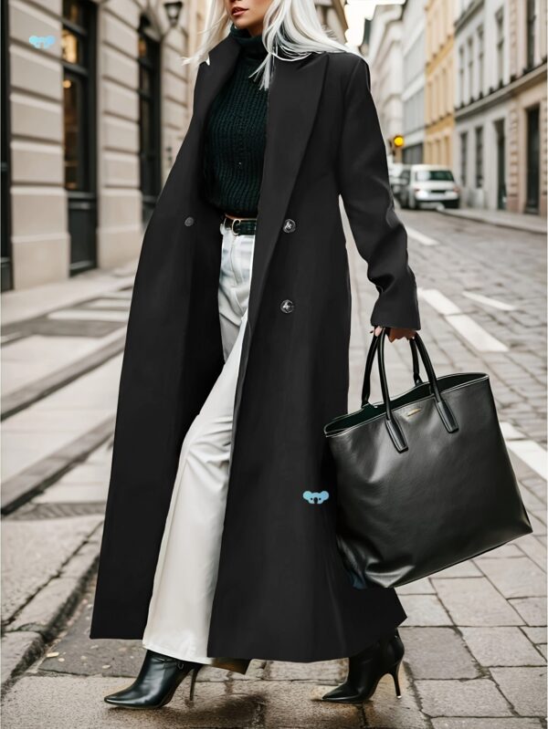 Double Breasted Trench Coat - Image 7
