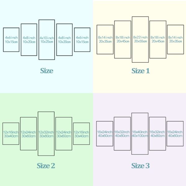 Canvas  5 pieces - Image 6