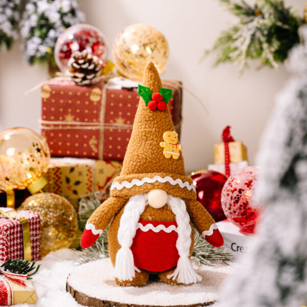 Christmas Fabric Decorative Faceless Doll Ornament Christmas Decorations - Image 7