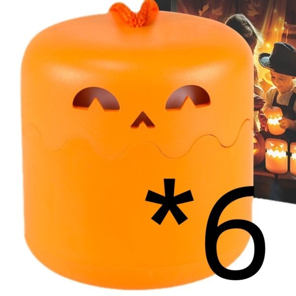 Halloween Pumpkin Lamp Foldable Portable Small Night Lamp - Image 9