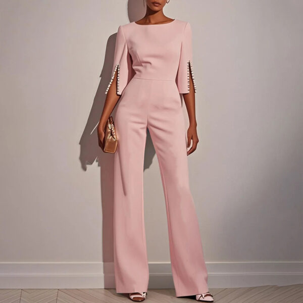 Round Neck Jumpsuit - Image 2