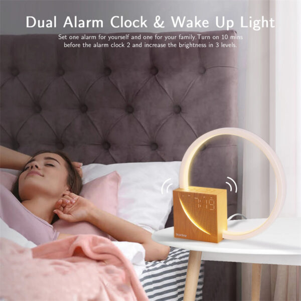 Desk Lamp With Alarm Clock - Image 6