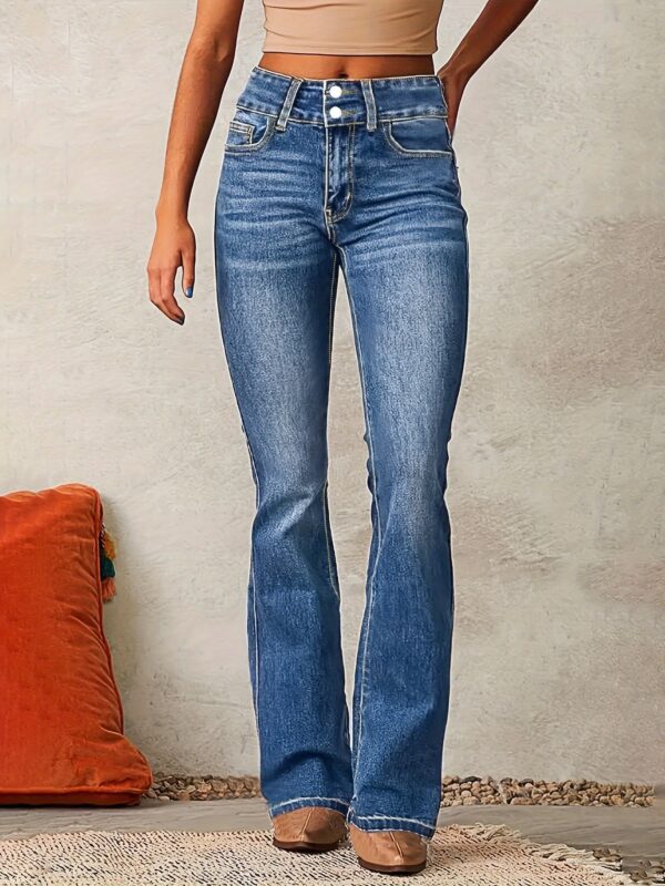 Skinny Flared Jeans - Image 6