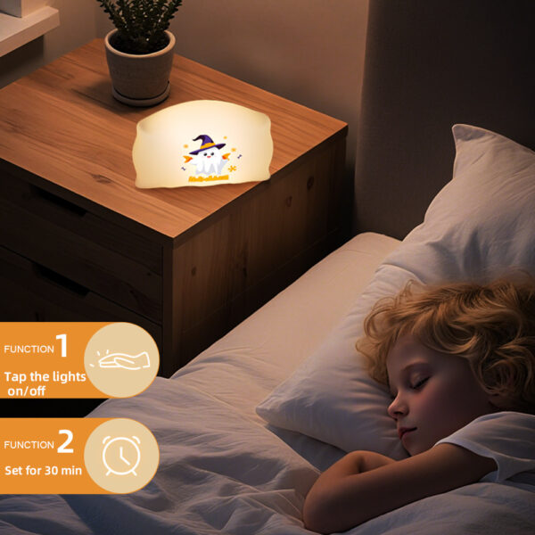 Cartoon Creative Bedside-use Decoration Halloween Doll Table Lamp - Image 3