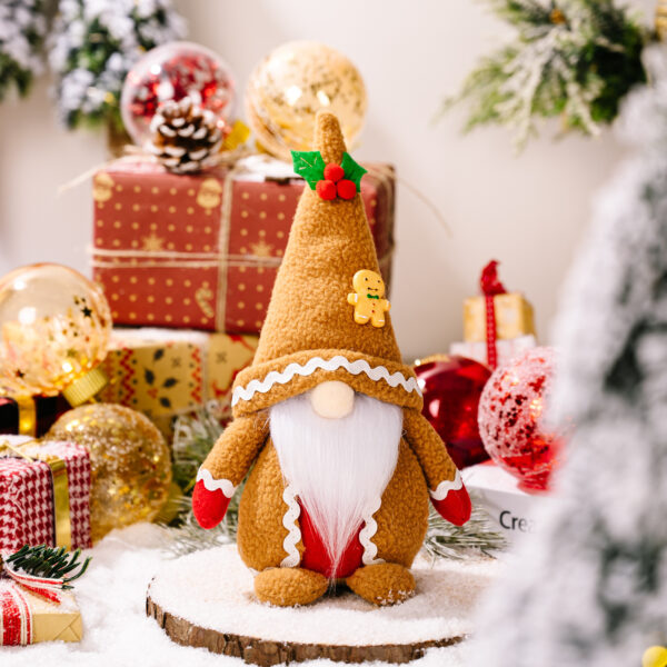 Christmas Fabric Decorative Faceless Doll Ornament Christmas Decorations - Image 6