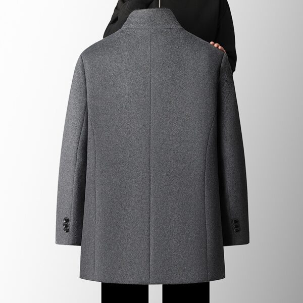 Wool Overcoat Detachable - Image 6