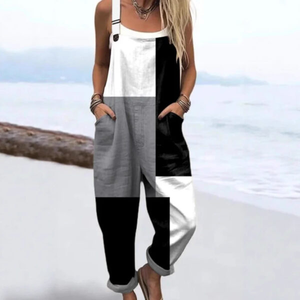 Women's Summer Digital 3D Printing Casual Suspenders - Image 2