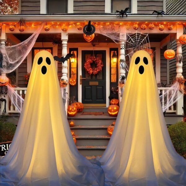 Halloween Yard Outdoor Decoration Front Porch Yard Ghost - Image 3