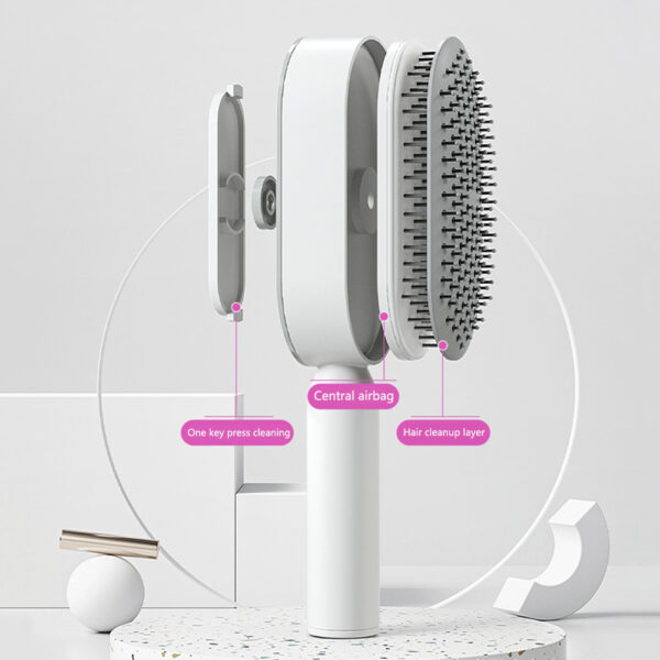 Self Cleaning Hair Brush - Image 8