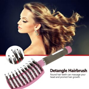 Detangling hair brush
