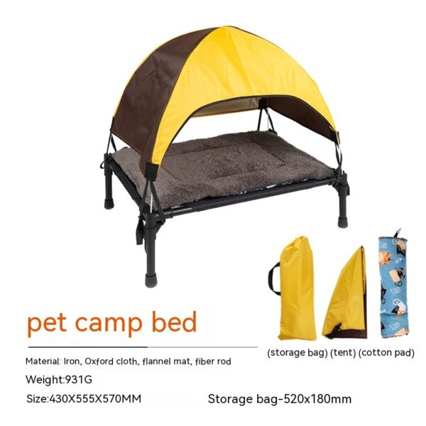 Camping Foldable Pet Bed Removable - Image 7
