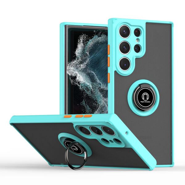 S24Ultra Phone Case Ring Drop-resistant Protective Cover - Image 6