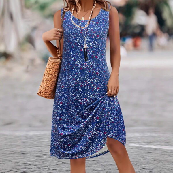 Women's Breathable Sleeveless Vest Dress - Image 4