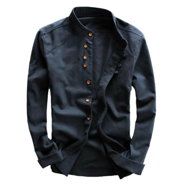 Stand Collar Shirt - Image 8
