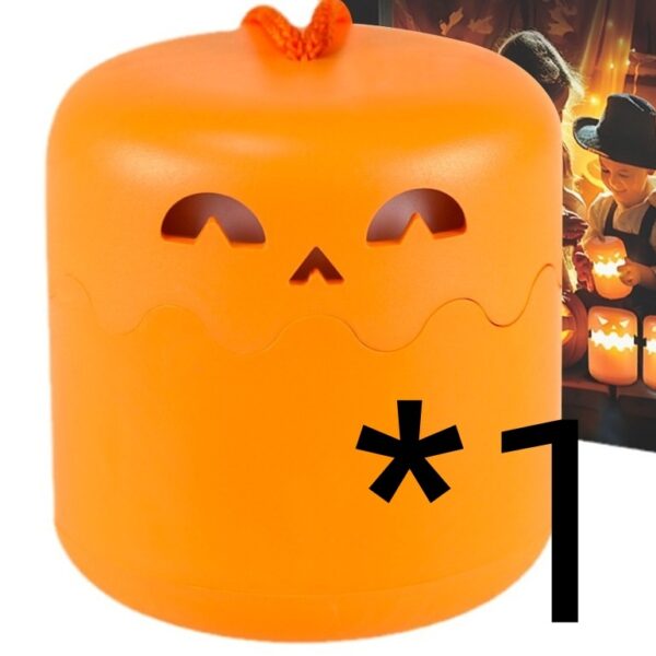 Halloween Pumpkin Lamp Foldable Portable Small Night Lamp - Image 8