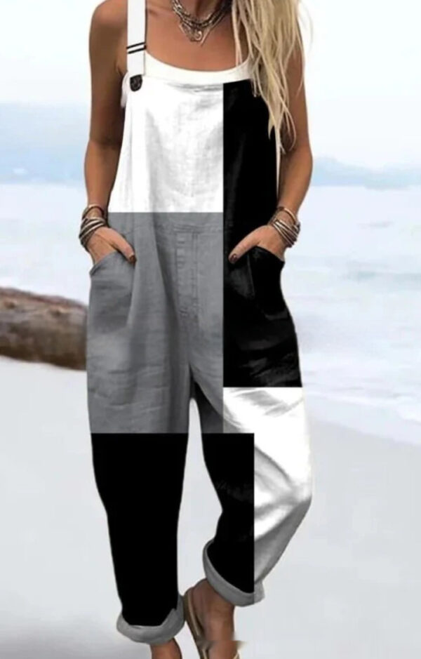 Women's Summer Digital 3D Printing Casual Suspenders - Image 3