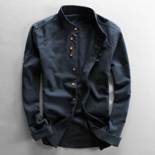 Stand Collar Shirt - Image 9