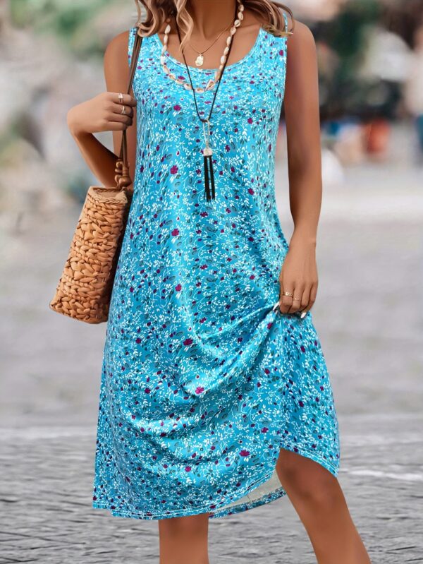 Women's Breathable Sleeveless Vest Dress - Image 8