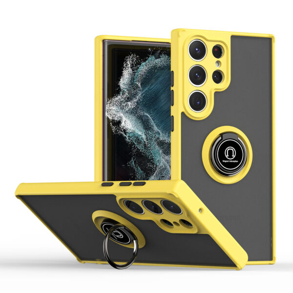 S24Ultra Phone Case Ring Drop-resistant Protective Cover - Image 5