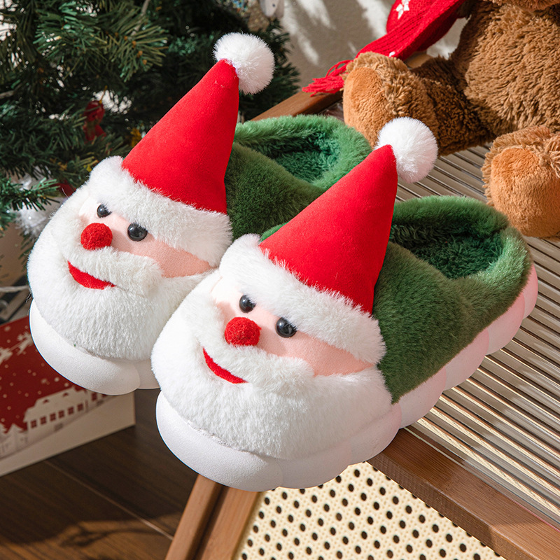 Santa Claus Home Thick-soled Non-slip Slippers - Image 7