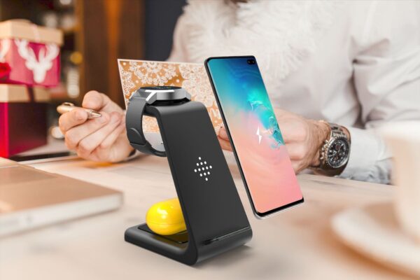 3-in-1 Stand Wireless Charger - Image 3