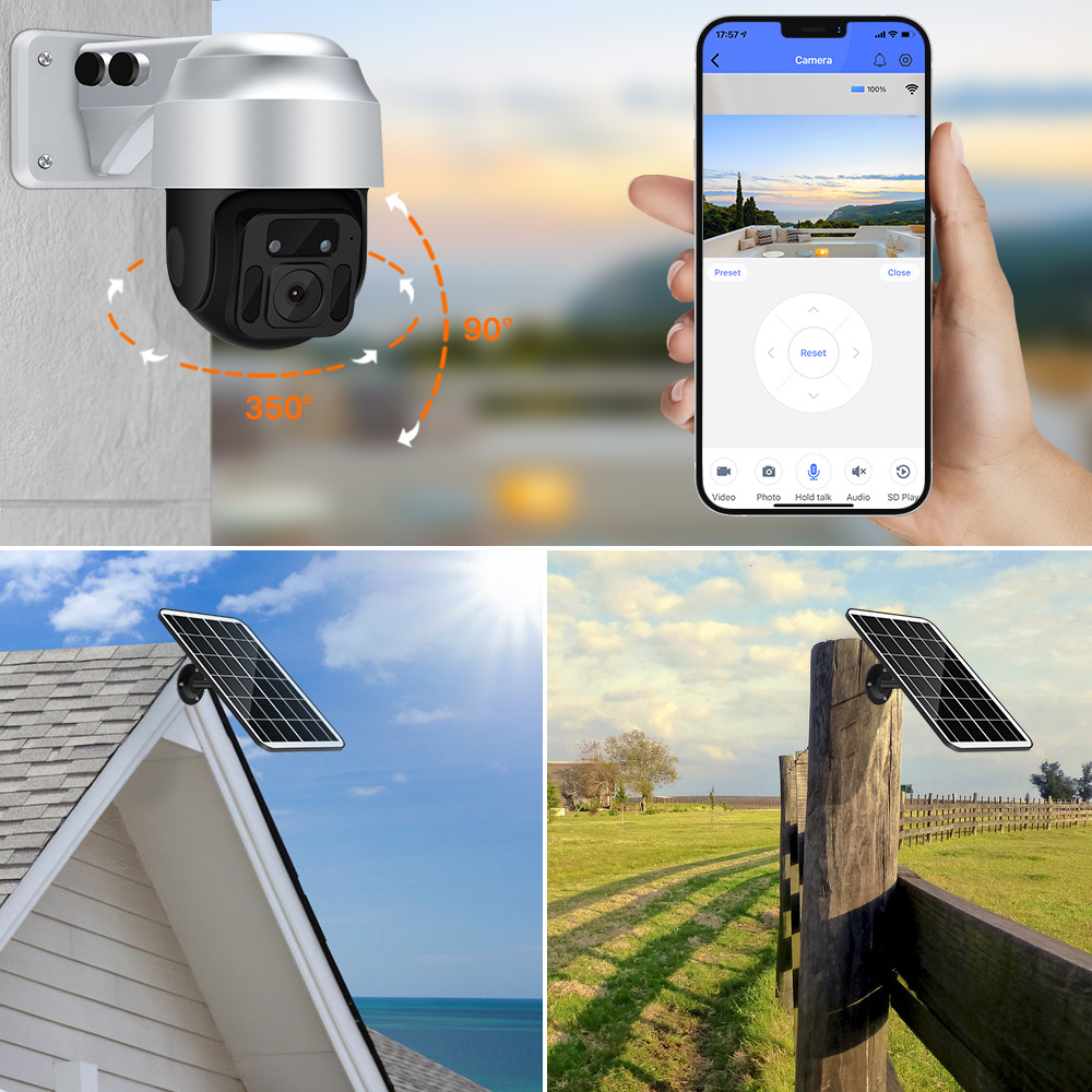 Solar Powered Wireless WiFi Surveillance Camera - Image 5
