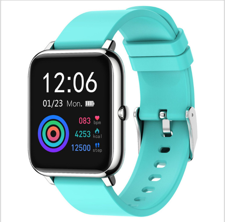 Compatible with Apple , P22 Multi-Sport Smart Bracelet Large Screen Waterproof Blood Pressure Heart Rate Blood Oxygen Full Touch Screen Sports Bracelet - Image 6