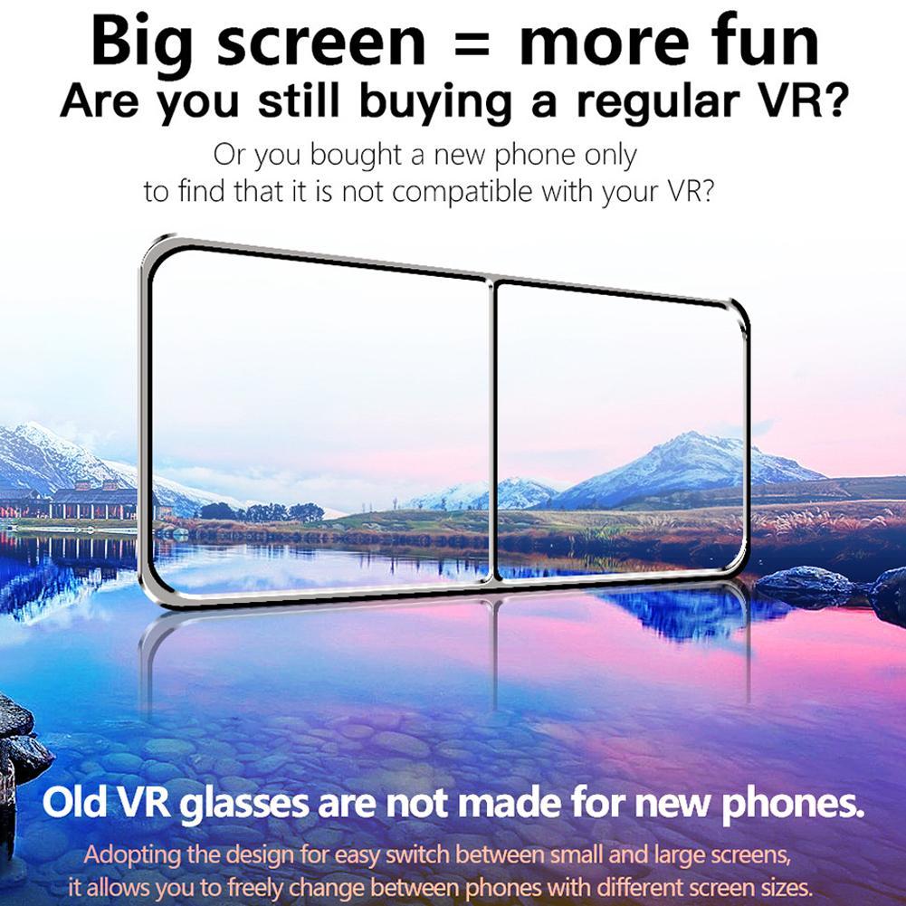 VR Helmet 3D Glasses Virtual Reality Support 0-800 Myopia For Smartphone Smart Phone Headset - Image 3