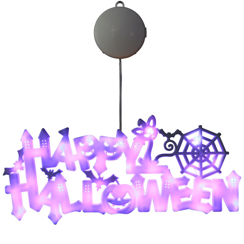 Halloween Decorative Light Door Plate Decorative LED Pendant - Image 4