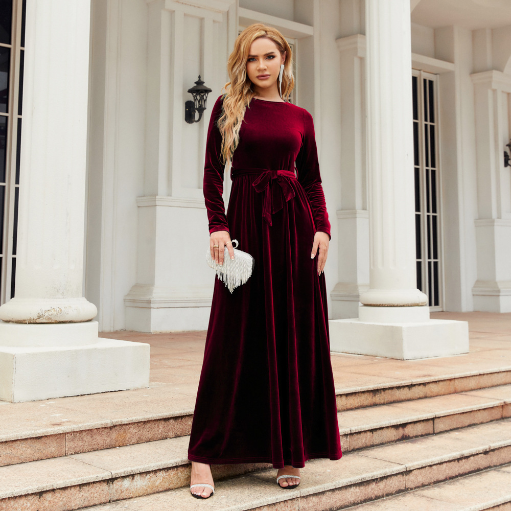 Elegant And Elegant Lady's Long Dress - Image 2