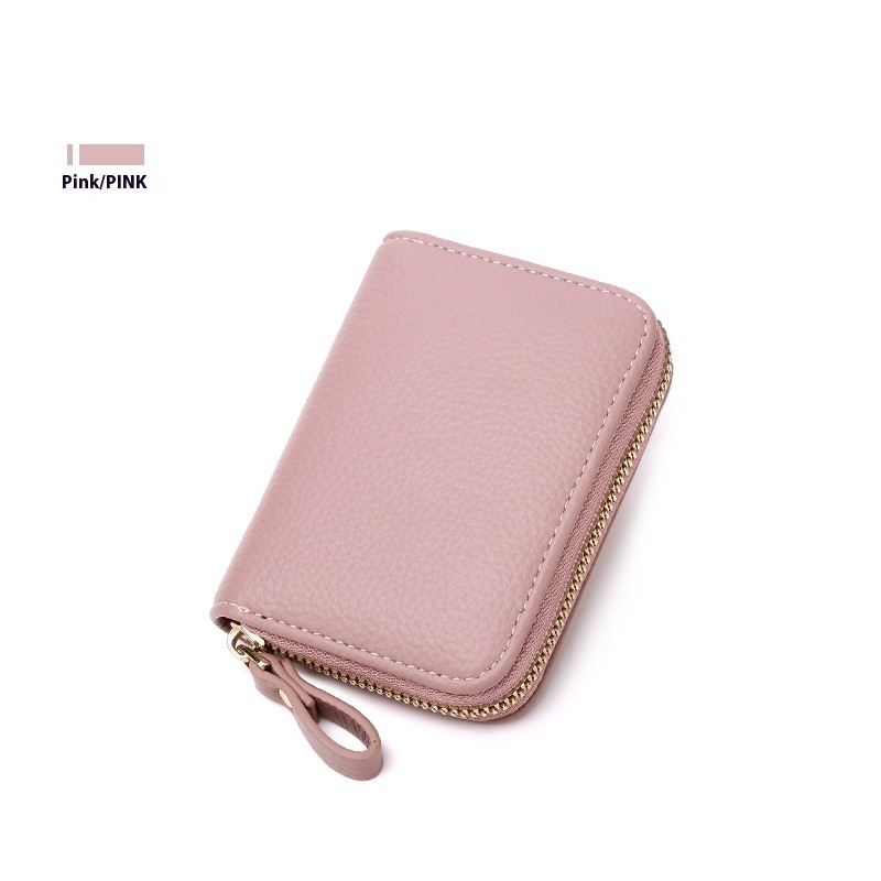 Anti-theft Swiping Expanding Card Holder Men's Ladies Card Holder Card Holder Multifunctional Zipper Small Wallet - Image 10