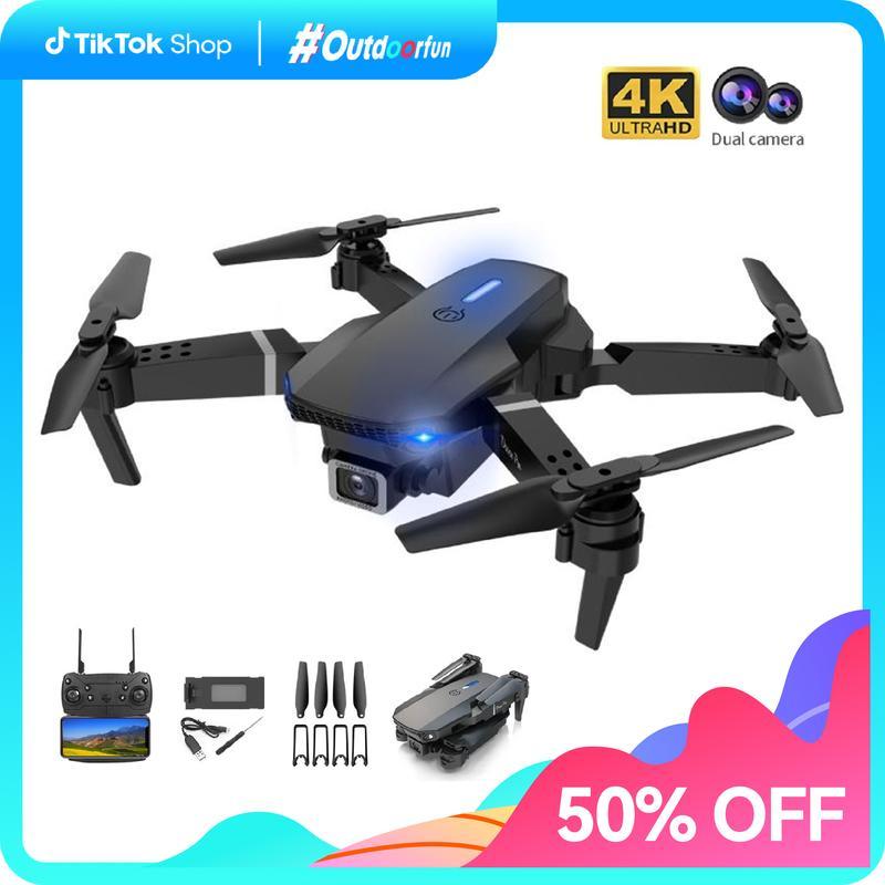 E88 Remote-controlled Drone Toy - Image 2