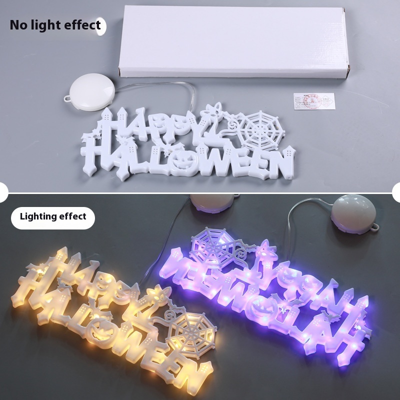 Halloween Decorative Light Door Plate Decorative LED Pendant - Image 8