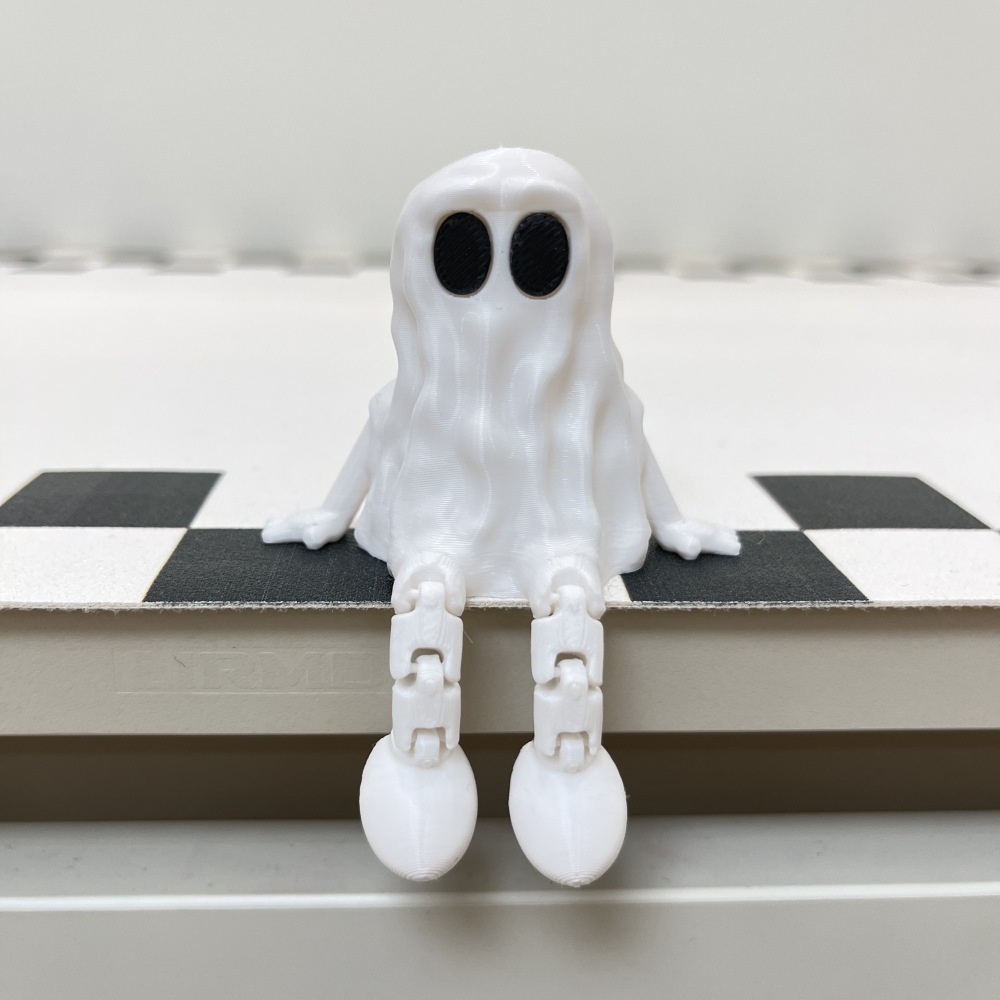 3D Printing Halloween Ghost Movable Joint Ornaments - Image 8