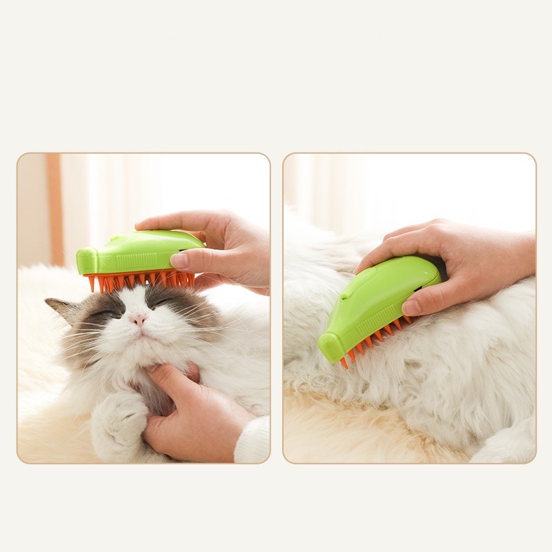 3 In 1 Pet Steam Brush Cat Dog Cleaning Steamy Spray Massage Beauty Comb Hair Removal Grooming Supplies Pets Accessories - Image 9