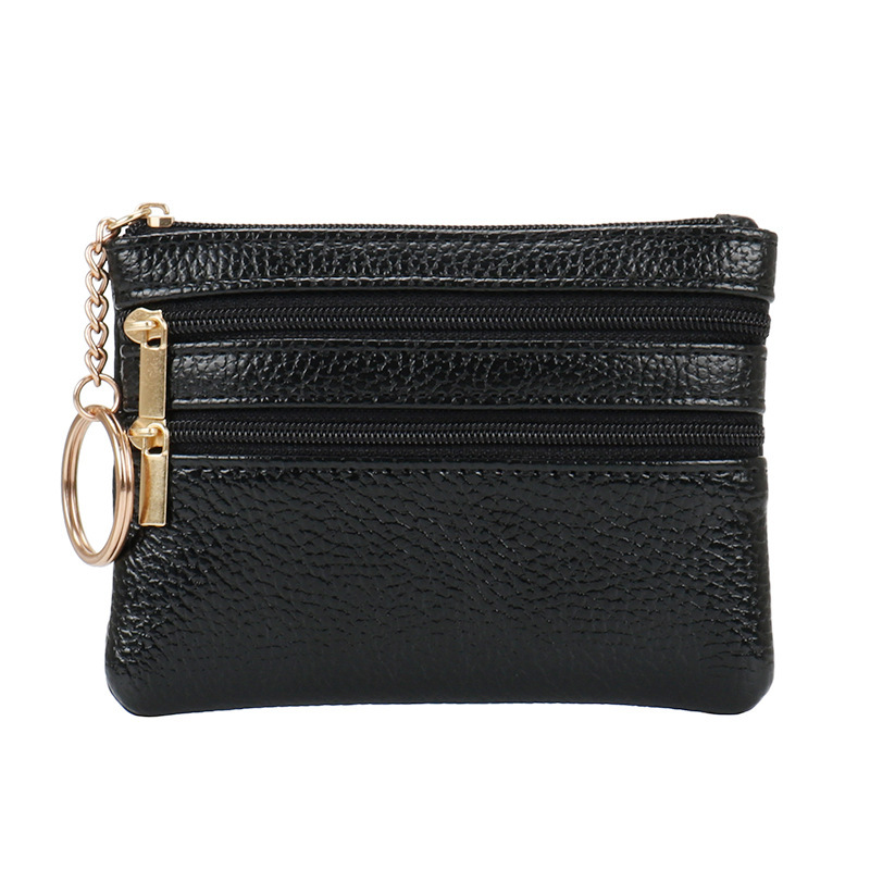 Women's Coin Purse Short Authentic Leather Tactile Feel - Image 4
