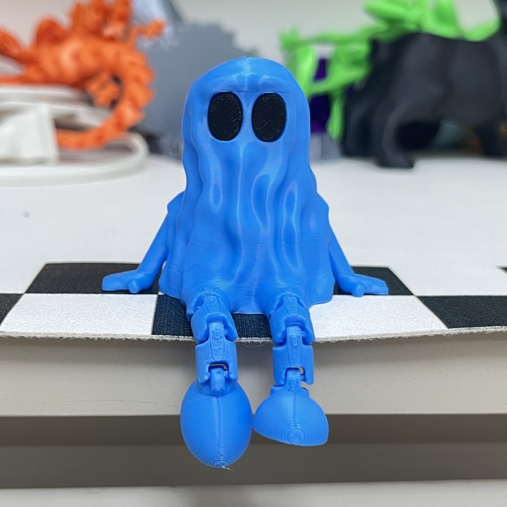 3D Printing Halloween Ghost Movable Joint Ornaments - Image 9