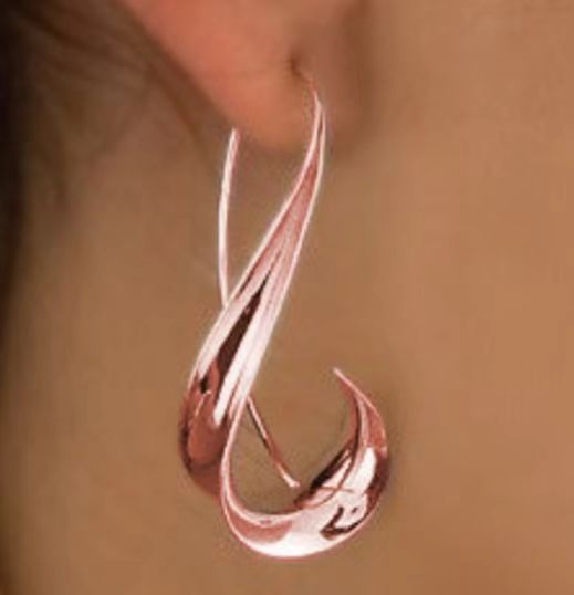 Alloy Women's Retro Simple Geometric Earrings Earrings - Image 6