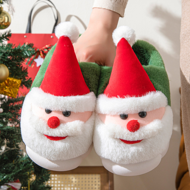 Santa Claus Home Thick-soled Non-slip Slippers - Image 2