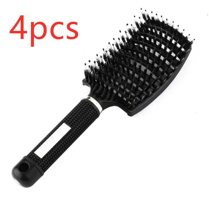 Hairbrush Anti Klit Brushy Haarborstel Women Detangler Hair Brush Bristle Nylon Scalp Massage Teaser Hair Brush Comb - Image 2