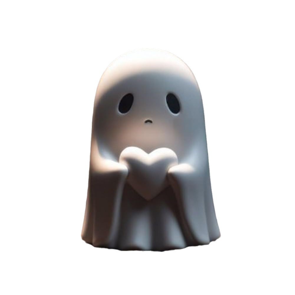 Multi-Functional Ghost Statues Cute Ghosts Small Horror Ghosts Halloween Home Decorations Coffee Table Centerpieces Shelf Decorations - Image 4