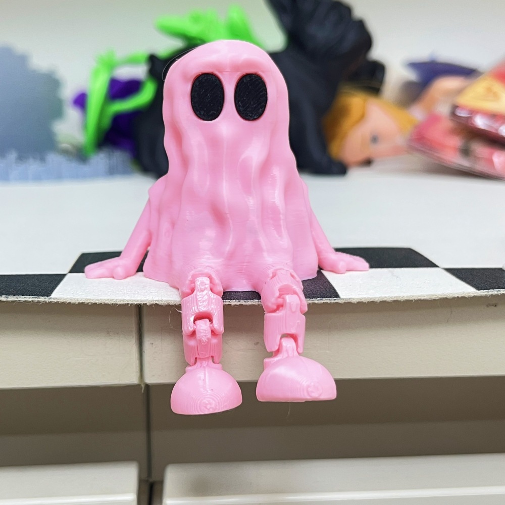 3D Printing Halloween Ghost Movable Joint Ornaments - Image 6